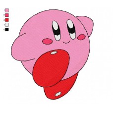 Kirby 04 Embroidery Design